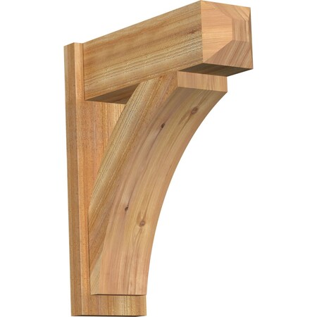 Ekena Millwork Thorton Rough Sawn Craftsman Outlooker, Western Red Cedar, 8"W x 24"D x 28"H OUT08X24X28THR04RWR